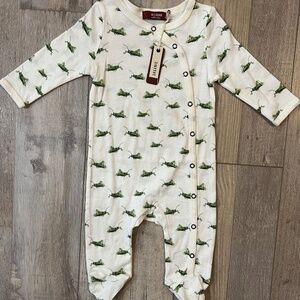 NWT Milkbarn Grasshopper Footie